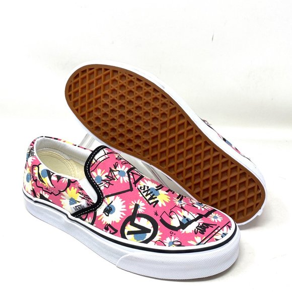 💖MEGA SALE💖VANS Classic Slip-On Vans Crew Floral Canvas  Women's  VN0A4BV31IY - Picture 6 of 9